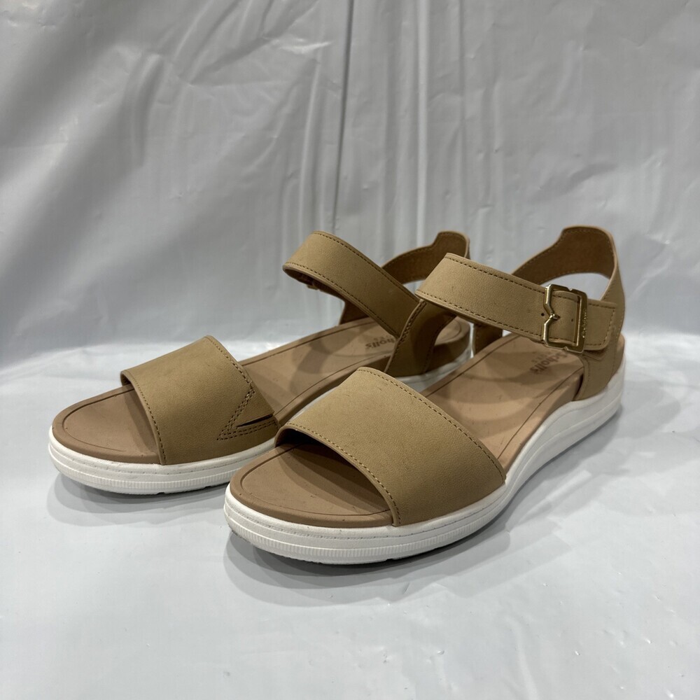 Dr. Scholl's Time Off Sky Women's US 8 Cuban Sand Adjustable Strap Sandal EBS796